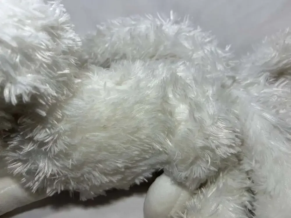 Nine Tails White Fox Plush 12” not including its tails!